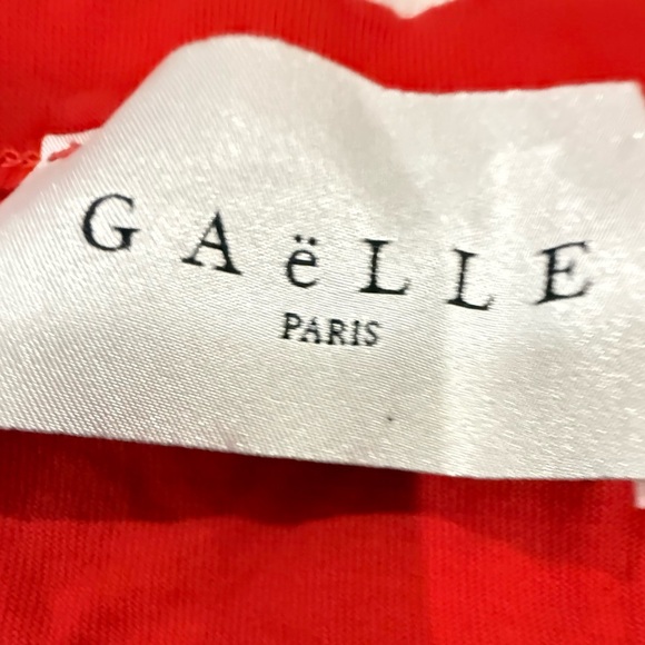 Gaëlle Paris Red Tank Top Size 1 - Picture 3 of 5